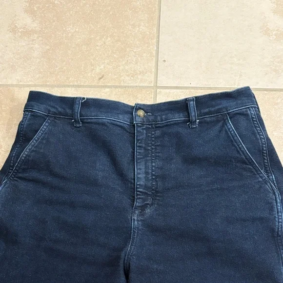 J. Crew Navy Denim Trouser Jeans - 30” Waist - Picture 3 of 5